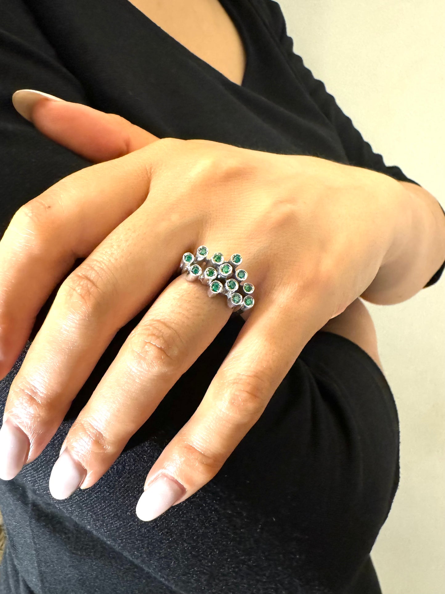 Sterling silver ring K14-29