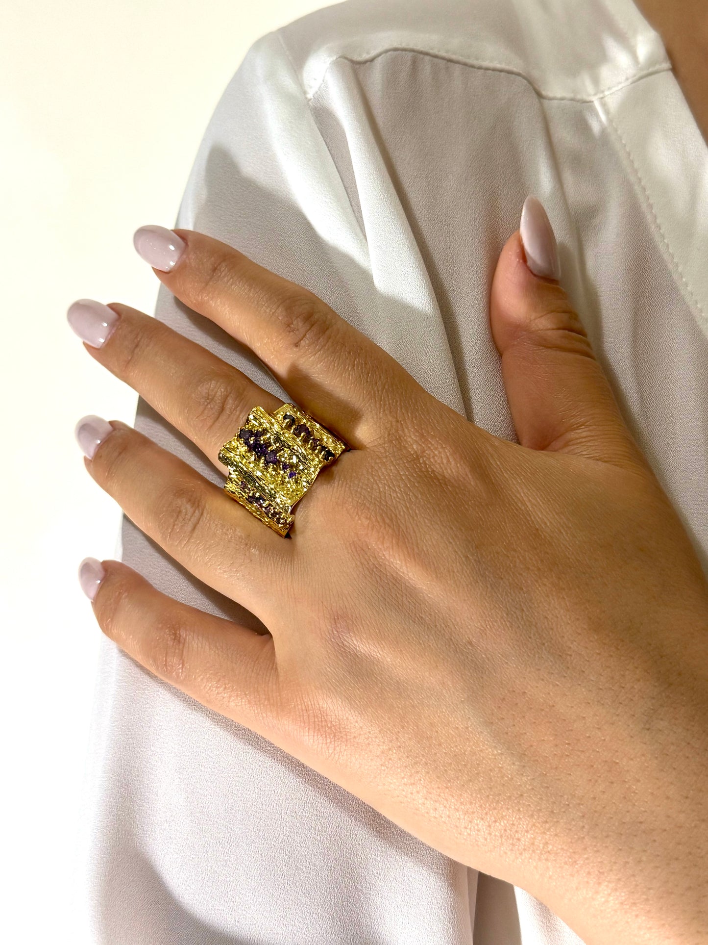 Sterling silver ring K31-39
