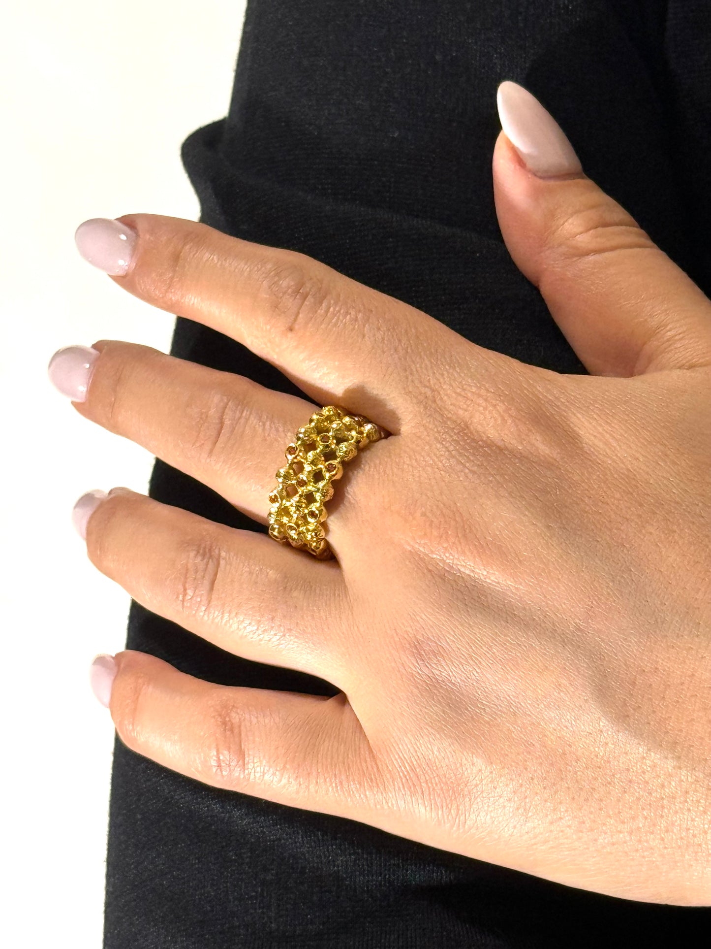 Sterling silver ring K43-38