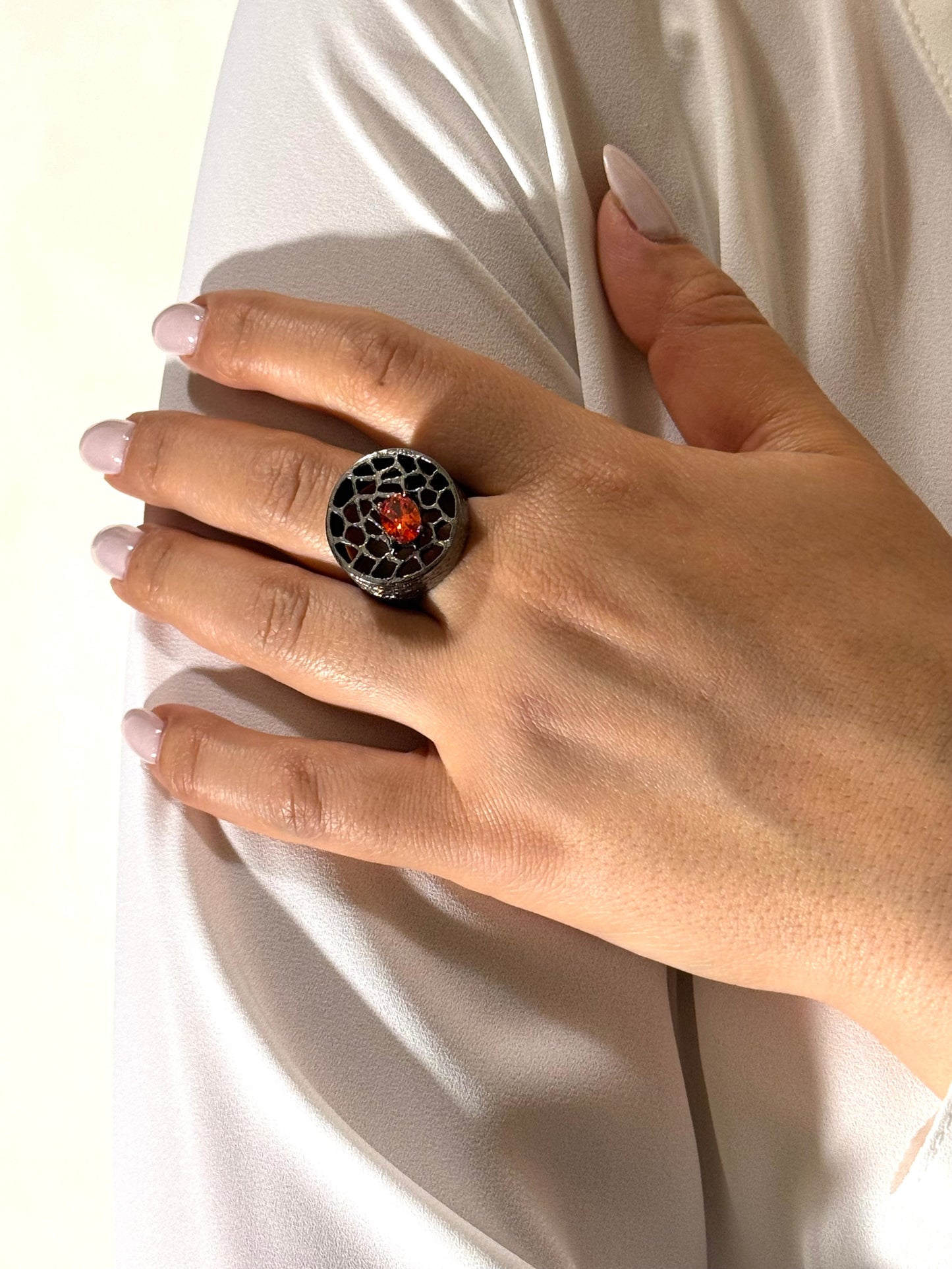 Sterling silver ring K51-30