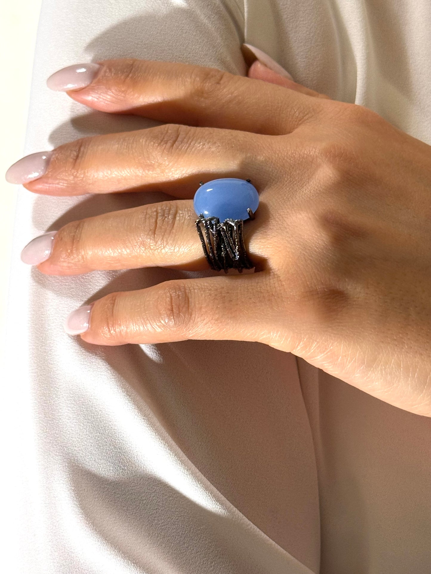 Sterling silver ring K54-28