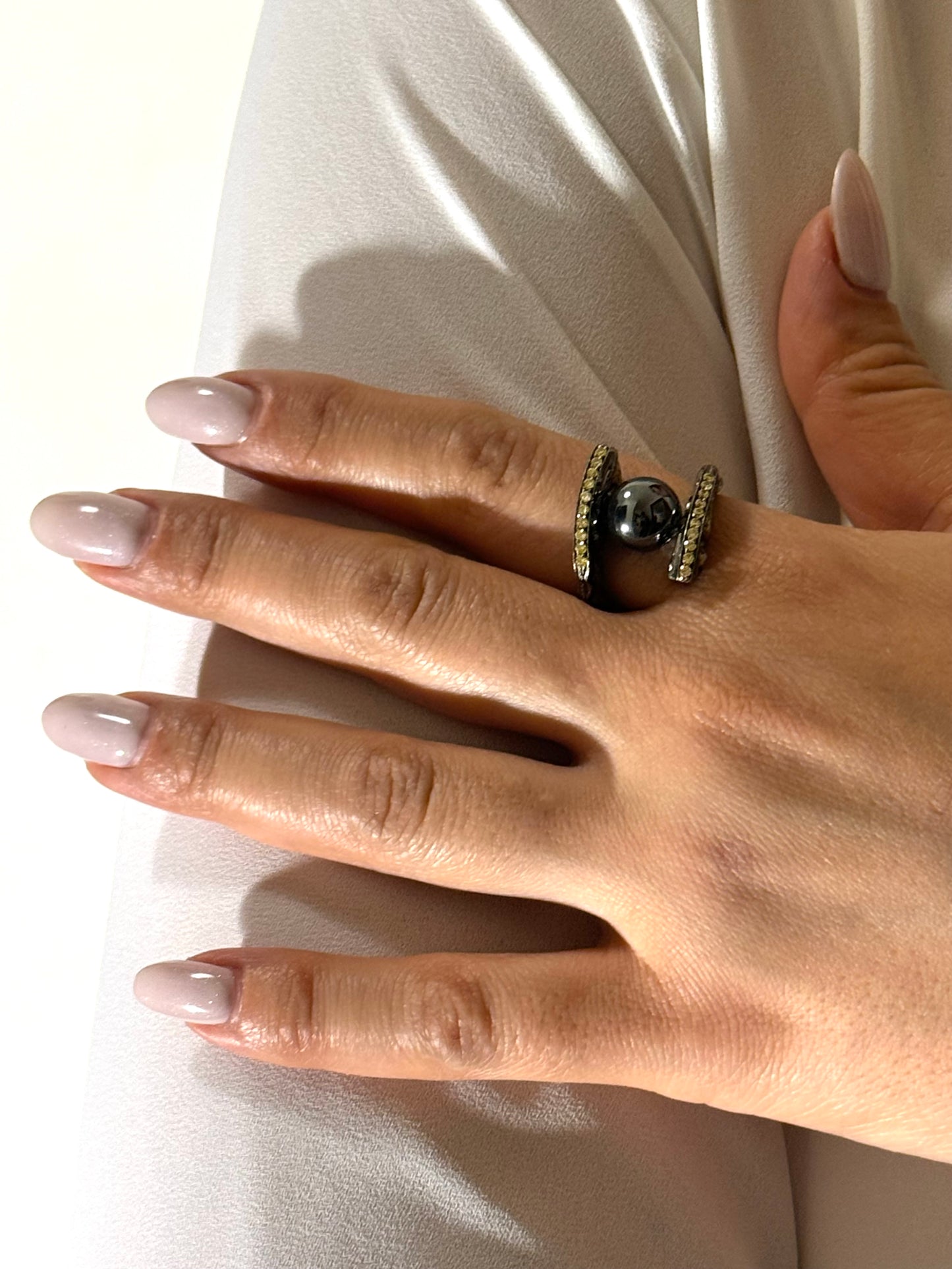 Sterling silver ring K59-34
