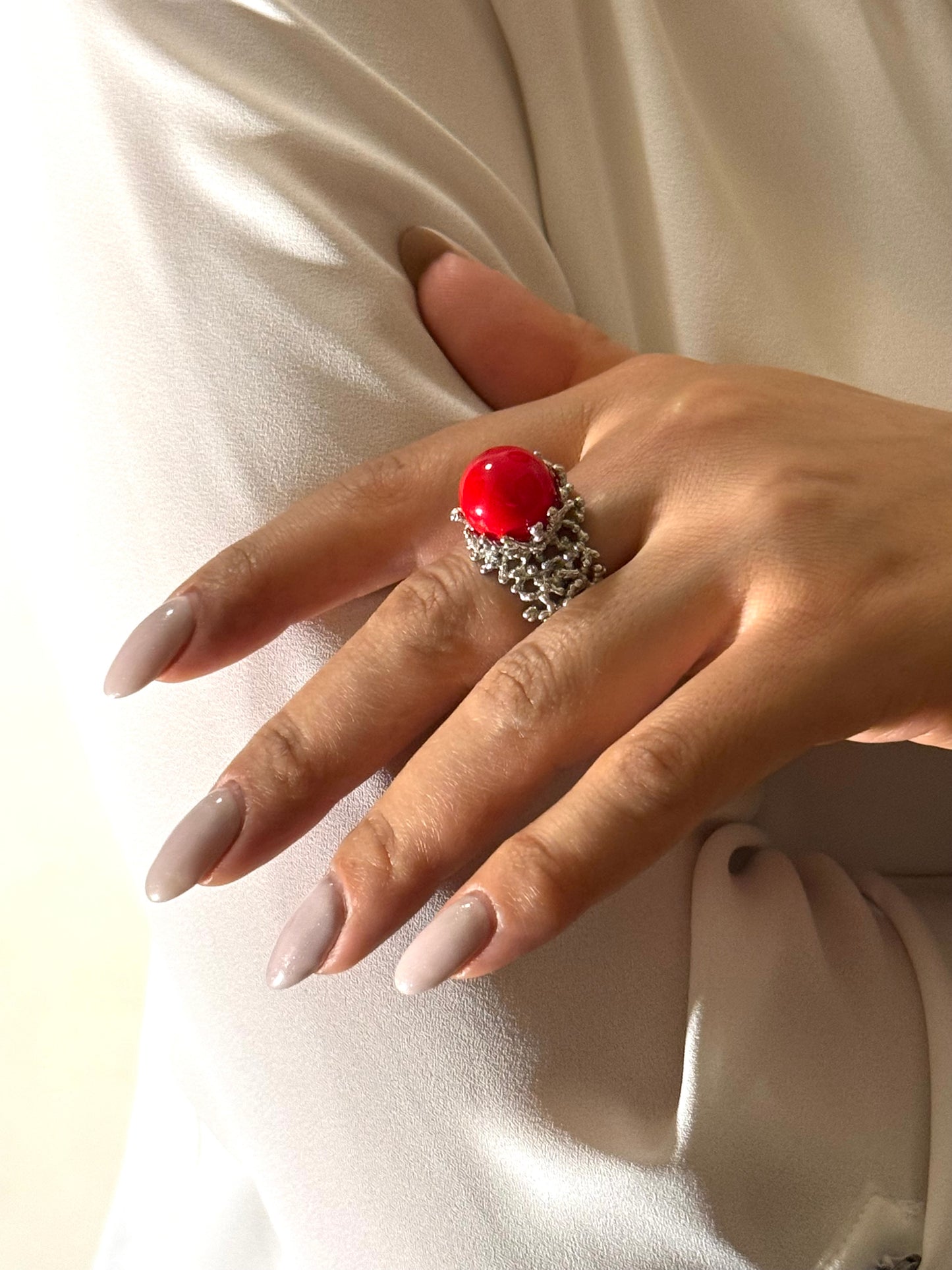 Sterling silver ring K62-25