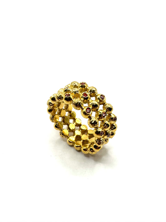 Sterling silver ring K43-38