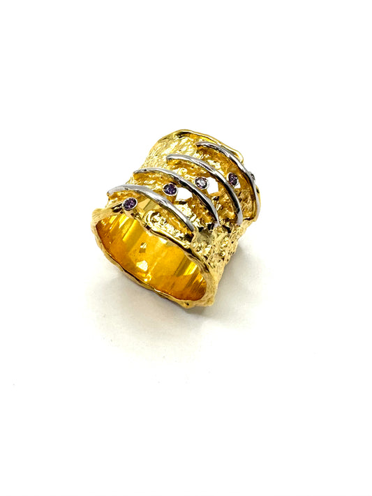 Sterling silver ring K52-30