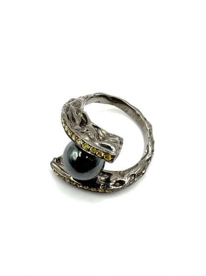 Sterling silver ring K59-34