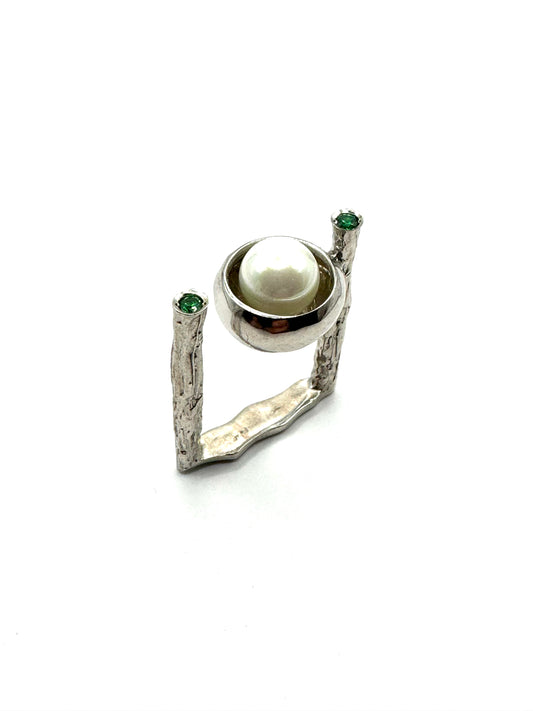 Sterling silver ring K60-23
