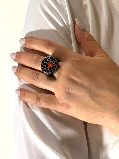 Sterling silver ring K51-30