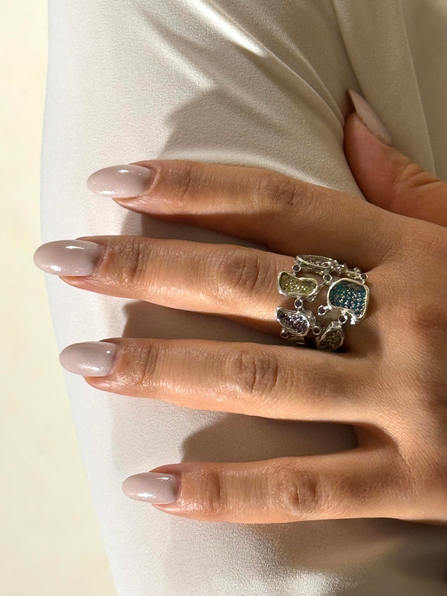 Sterling silver ring K66-54